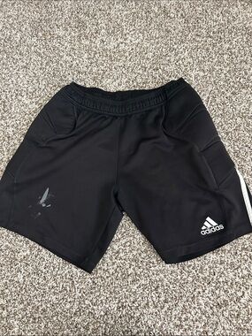 adidas Men’s Black Athletic Shorts (goal keeper under shorts)